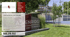 Desktop Screenshot of liveataspenridge.com